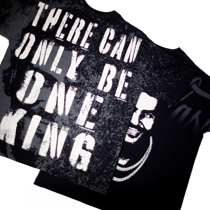 "MOST WANTED" TEE - [RHINESTONE / BLACK]