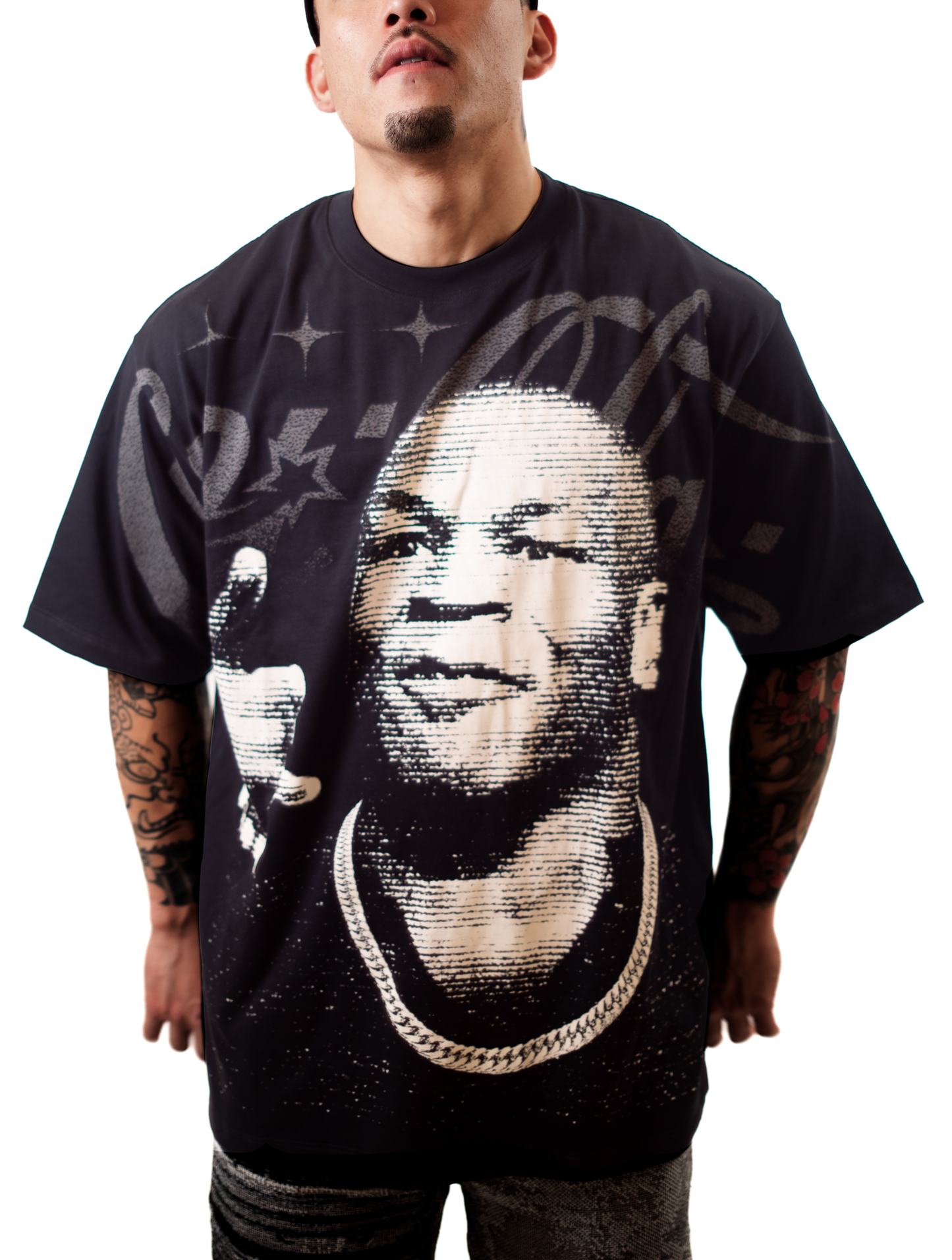 "FEARLESS" TEE - [BLACK]
