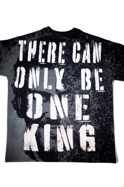 "MOST WANTED" TEE - [RHINESTONE / BLACK]